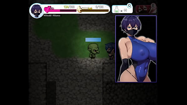 月夜に輝く赤い華  