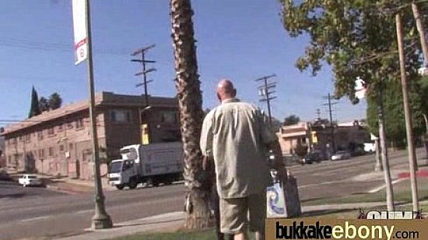 DP with german ebony bukkake t.