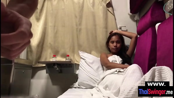 Lets fuck my cute asian girlfriend on the train