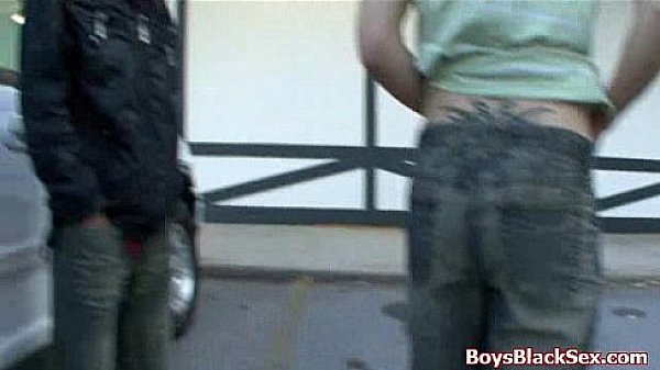 BlacksOnBoys - Black gay dudes fuck hard white sexy twinks 22