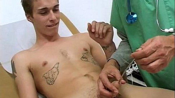You gay porn man to man hunk doctor After a bit of electrostimulation  