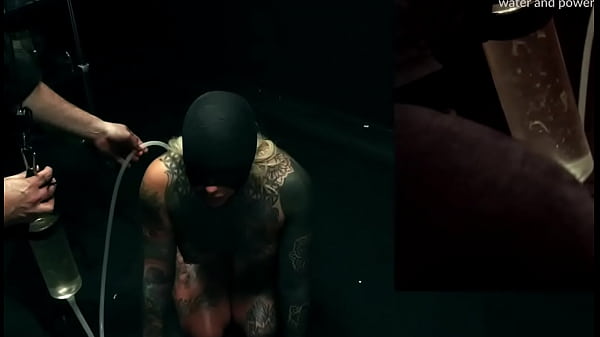 BabyLauren has a hooded enema adventure with the bottle  