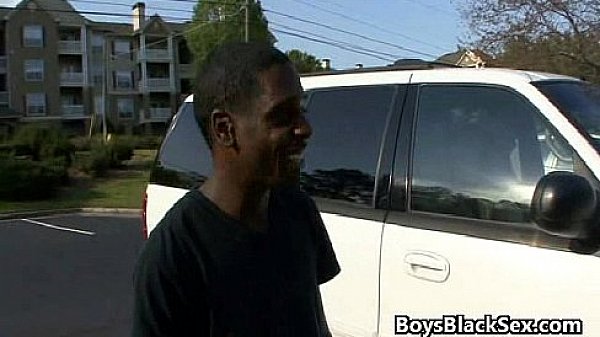 Blacks On Boys - Gay Hardcore Interracial Bareback Sex Video 15