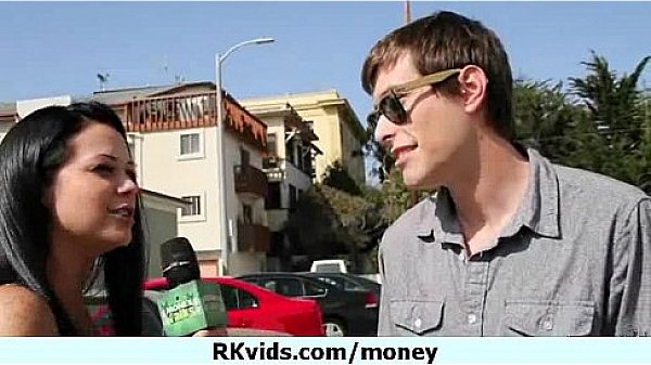 Desperate teen naked in public and fucks to pay rent 17