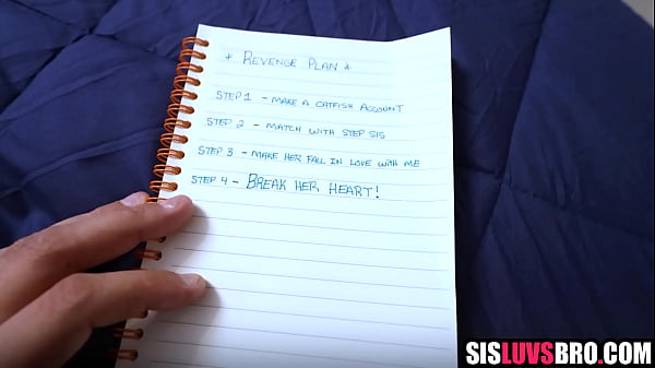 Step sister catfished by step brother into sex 