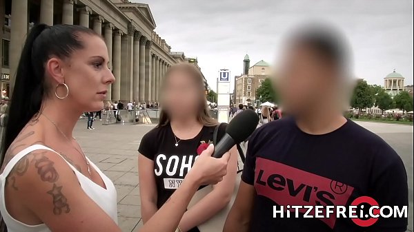 Beautiful big boob German babe fucked in the ass outdoors  