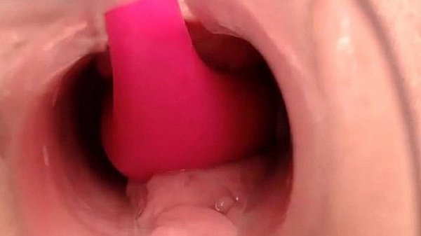 Sexy girls uses speculum and vibrator