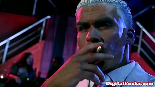 Fantasy babe riding cock hard