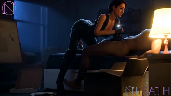 Lot of rock hard dicks for Jill Valentine to serve in RCPD (Niisath RE parody)