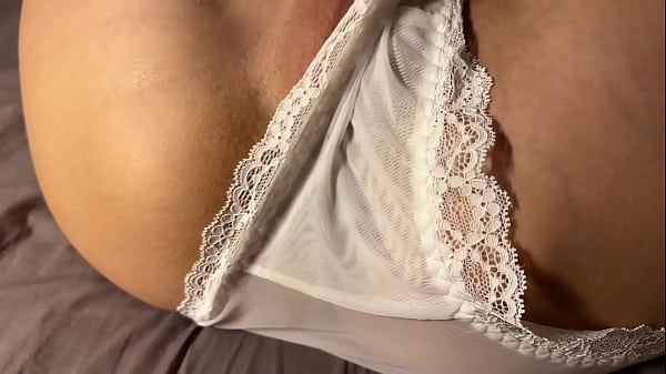 Best friend creampied my kinky panties, Hot rubbing & fuck