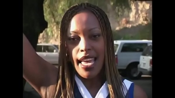 White stud sucks and fucks black girl's hairy twat then gives facial