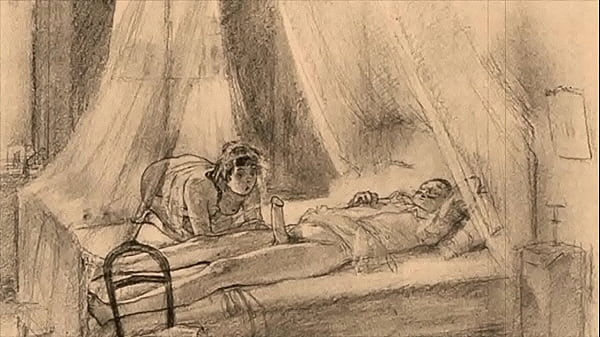 retro erotic illustration  