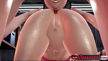 Rule34 Animation Featuring Trainer Charlotte in Pink Camel Toe Leggings - Enjoy Intense Fingering with Moaning, Rimjob  and Stretching Concluding with Two Vibrators Masturbation and Wet Orgasm In Honey Select 2  
