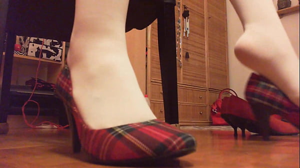 Collection of stockings and wonderful squirting orgasm