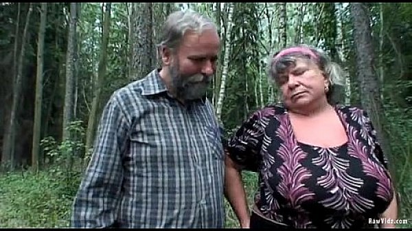 Young horny girl fucks old couple out