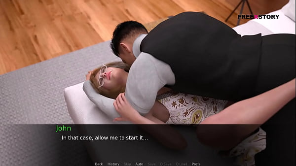 40 - DuskLight Manor   Mary is doing sex with John in many positions in her room