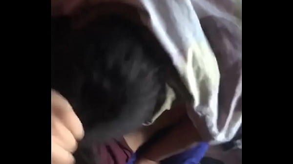 Crip thot gets mouth fucked