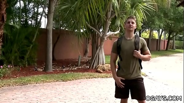 Logan Vaughn missed his gay buddy's thick cock  