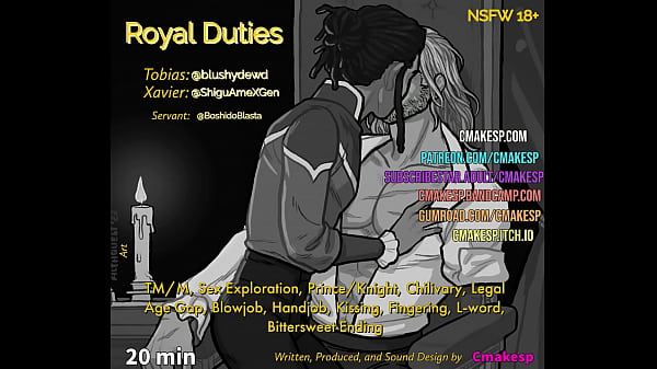 An Older Male Knight Fucks His Prince Despite It Being Forbidden