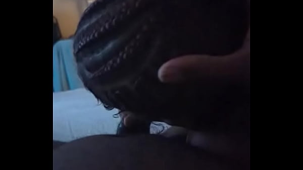 Light skin Haitian chick giving head