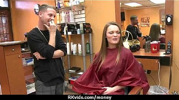 Amateur hottie takes cash for public sex 26