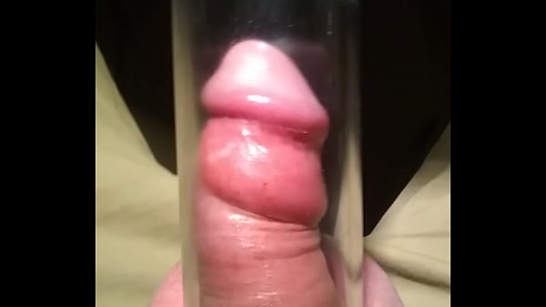 Trying out new penis pump