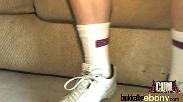 Ebony Babe Sucks Group Of White Guys 18