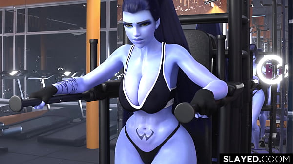 A Widowmaker le Encanta que le Destruyan la Vagina en el Gimnasio