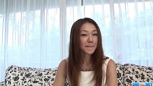Sakura Hirota sucks cock while casting for porn