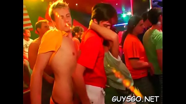 Homosexual orgy with hundred men