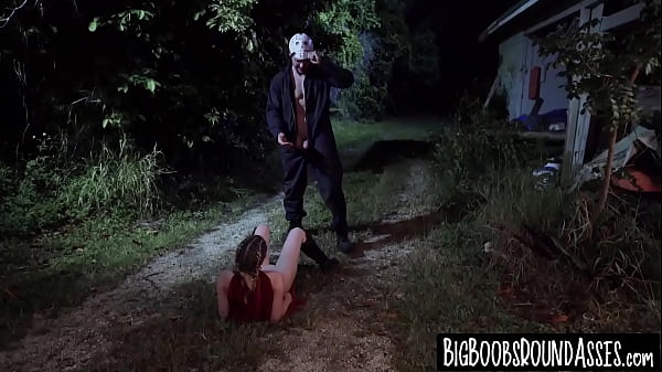 Big ass Kara Lee slammed in scary parody  