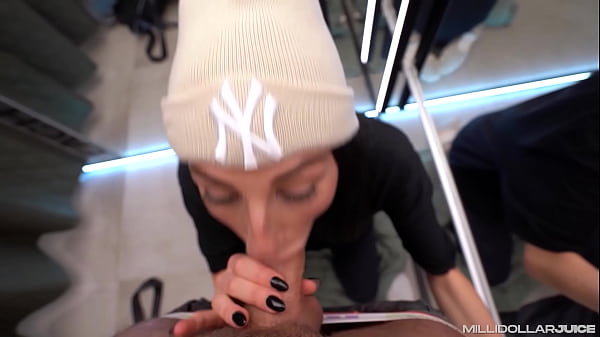 Blowjob In The Dressing Room, Fucked In the Toilet And Public Cum Walk Through The Shopping Mall - MILLIDOLLARJUICE