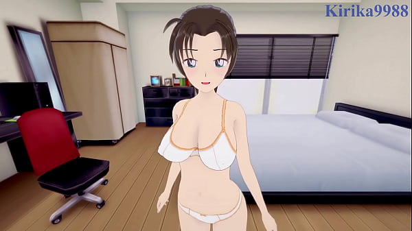 Kazuha Toyama and Masumi Sera intense sex. - Detective Conan POV Hentai