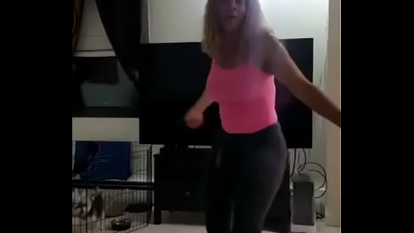 My step Mom shaking her fat ass