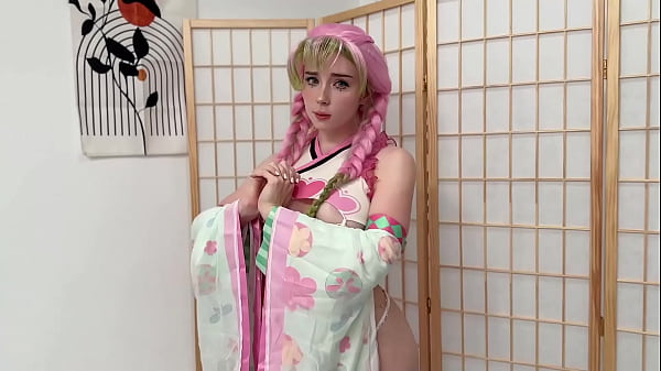 Kanroji Mitsuri Lustfully Sucks Dick, Fucks in All Positions and Gets Facial Cumshot