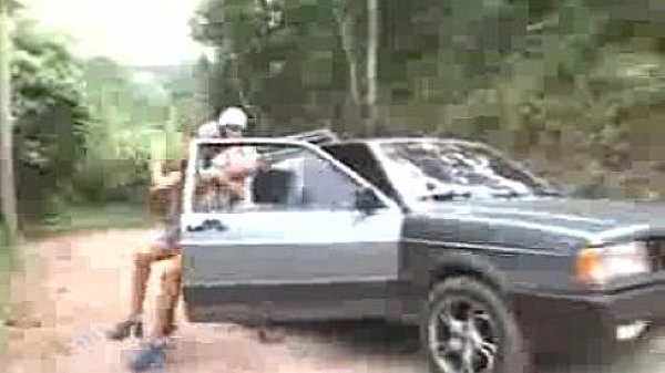 Sexy Latina fucked by 2 guys