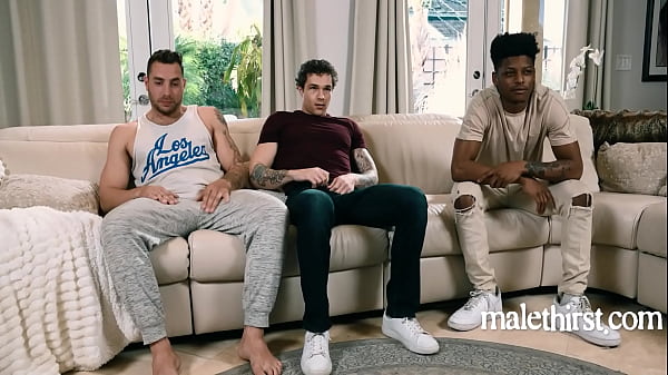 Friends Edge Together and Fuck Their Neighbor to Finish  