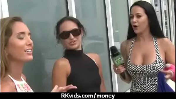 Amateur girl accepts cash for sex from stranger 12  