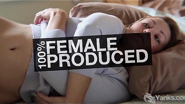 Pierced Teira Rubs Her Skinny Pussy