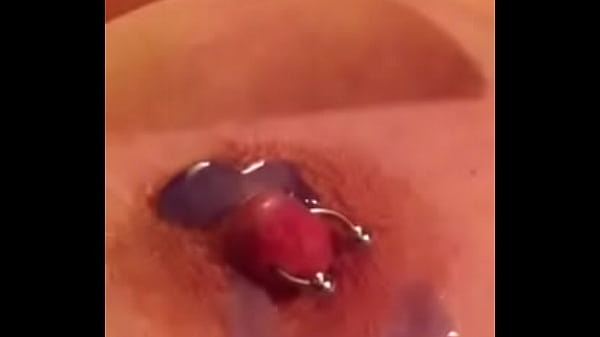 Waxplay on my tits is such a turn on