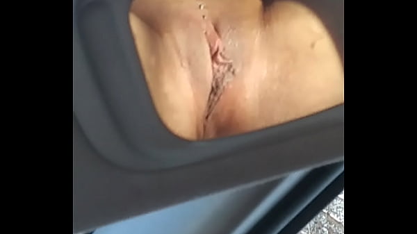 Fingering fiance in car  