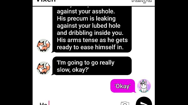 Girl loses her anal virginity to me sext roleplay