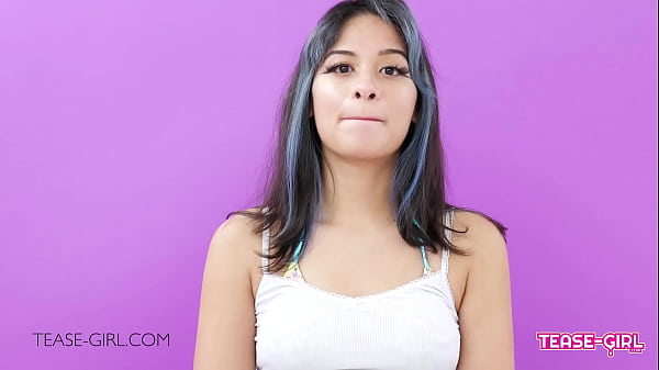 Stunning & Sexy Teen girl at casting auditions  