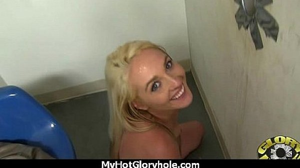 Ebony's First Gloryhole Blowjob and Cum Swallow 10