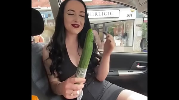 This is what I do when I&rsquo;m out and I have a cucumber with me ! Ellie louise