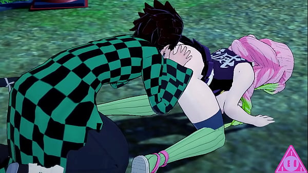 Tanjiro Mitsuri kanroji demon slayer gioco hentai di sesso uncensored Japanese Asian Manga Anime Game..TR3DS..2  