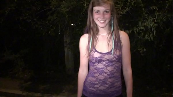Cute TEEN girl PUBLIC sex anonymous DOGGING PART 1