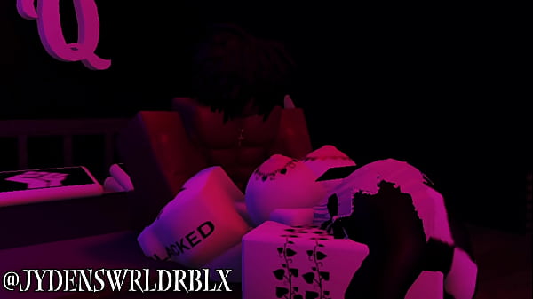 Snowbunny friend gets her pussy stretched out by a real man - Roblox