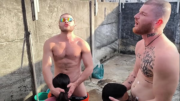 Os pedreiros fodendo o casal no pelo