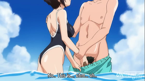 Hentai &ndash; Hermanastra Mayor se Quita el Top en la Playa! [Sin Censura]